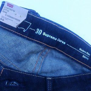 Levi's Jeans Size 30,  Blue, Supreme Rise, Skinny